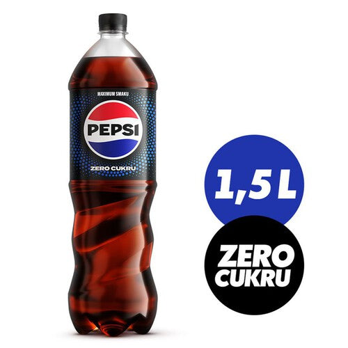 Napój gazowany   Pepsi-Cola Zero Cukru  1,5 l