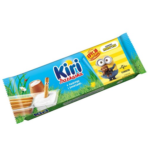 Kremowy serek z paluszkami chlebowymi Kiri 35 g