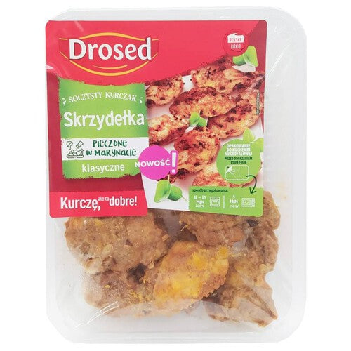 Skrzydełka pieczone w marynacie klasyczne Drosed 350 g