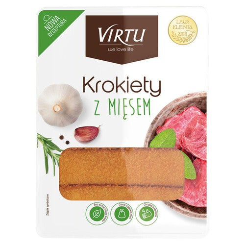 Krokiety z mięsem wieprzowo wołowym Virtu 1 kg