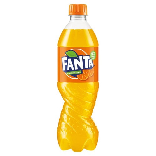 Napój gazowany o smaku pomarańczowym Fanta 500 ml