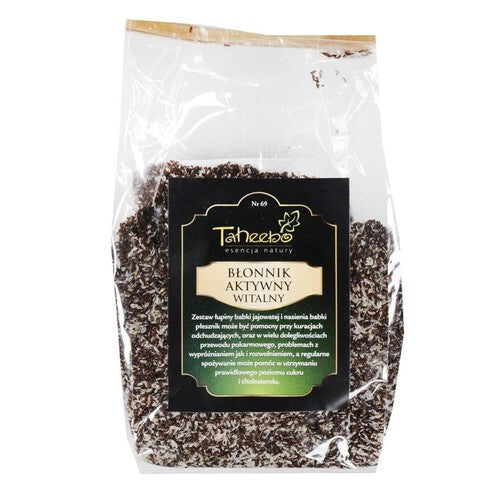 Błonnik aktywny witalny - łupiny babki jajowatej i babki plesznik Taheebo 200 g