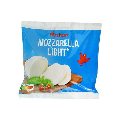 Mozzarella light Auchan 125 g