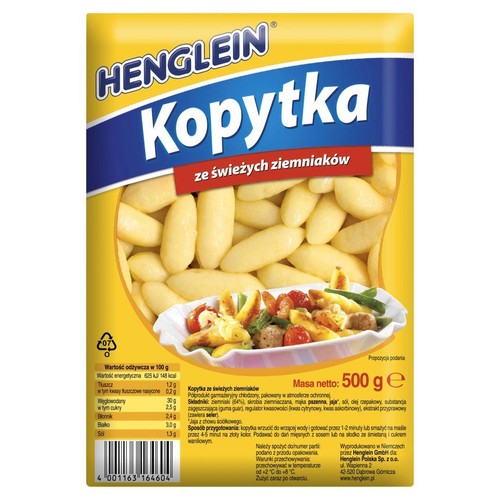 Kopytka Henglein 500 g