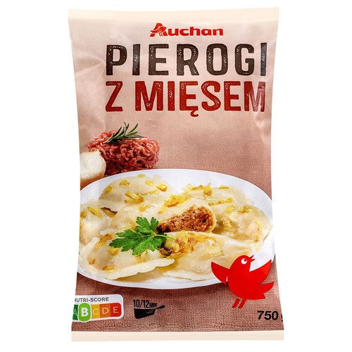 Pierogi z mięsem Auchan 750 g