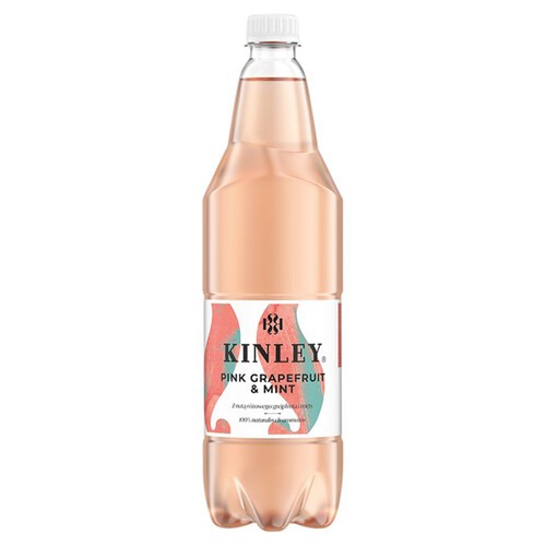 Pink Grapefruit & Mint Napój gazowany
 Kinley 1 l