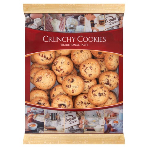 Ciastka kruche z kawałkami czekolady i żurawiną Bogutti 1 kg